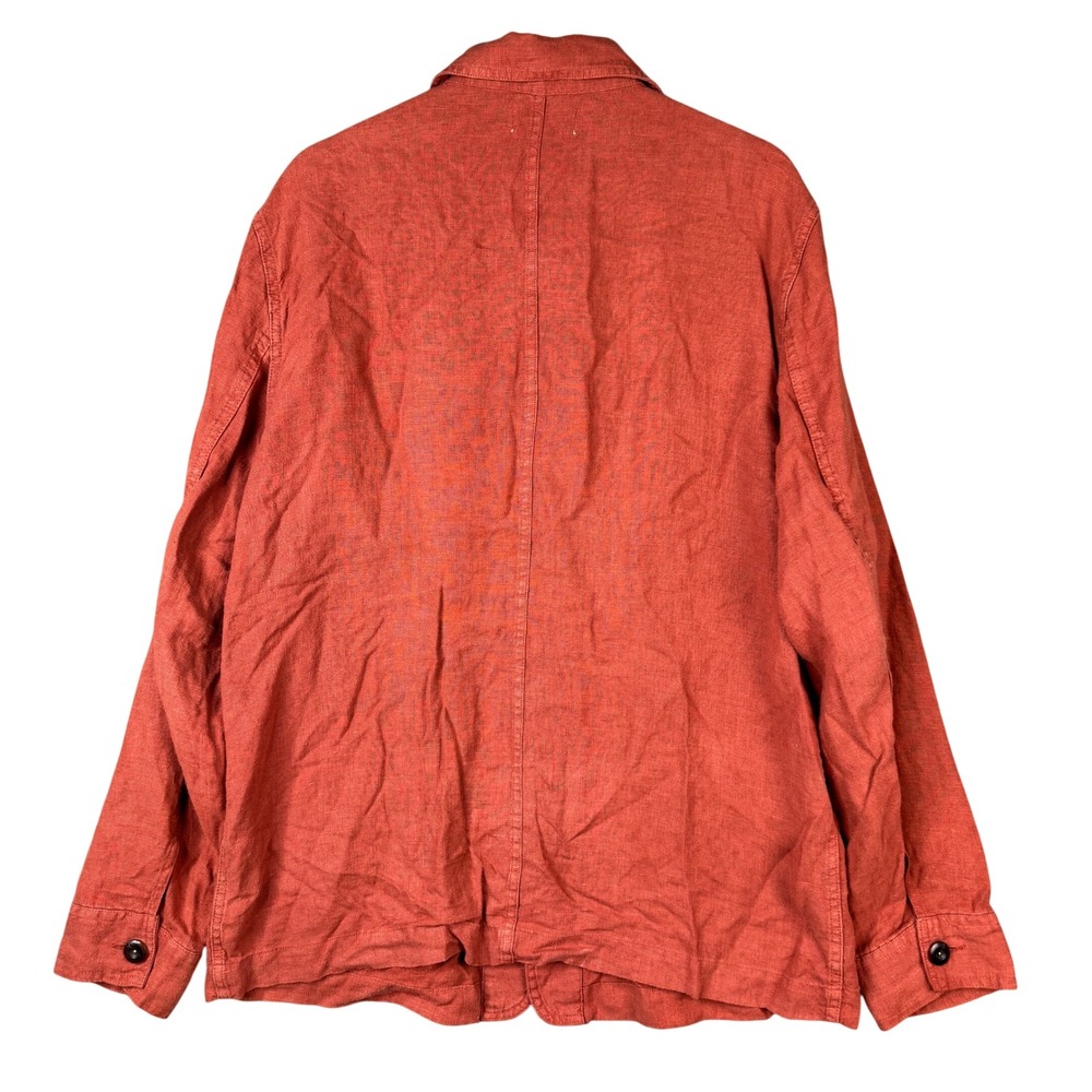 Taylor Stitch The Ojai Jacket in Rust 100% Hemp Chore Coat Mens 42 Large - Picture 2 of 8